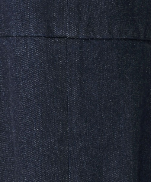 A part by(アパートバイ)の「Apbバックホールデニムワンピース(ワンピース・レディース・ネイビー/ボルドー・SMALL/MEDIUM)」の10枚目の写真