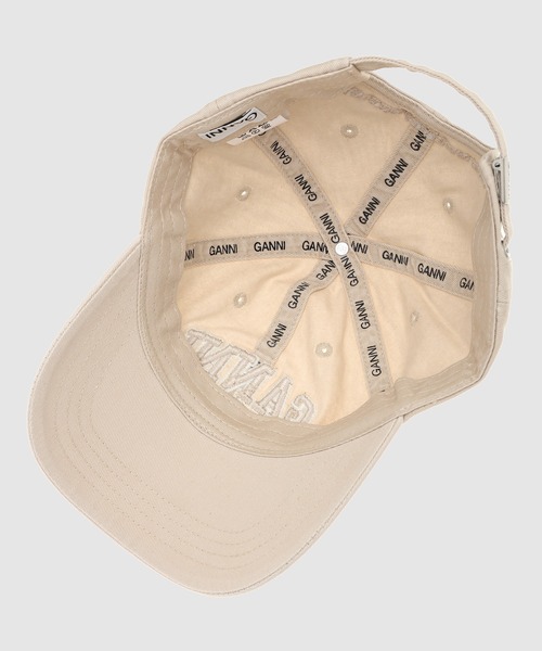 GANNI(ガニー)の「Washed Cotton Canvas Cap Emb(キャップ・レディース・その他・ONE SIZE)」の2枚目の写真