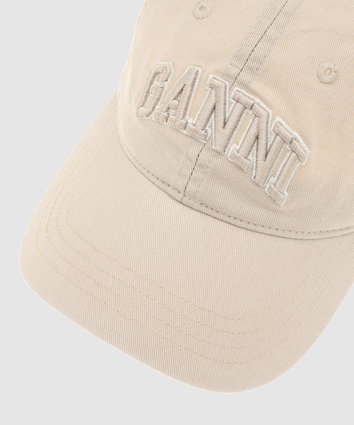 GANNI(ガニー)の「Washed Cotton Canvas Cap Emb(キャップ・レディース・その他・ONE SIZE)」の4枚目の写真