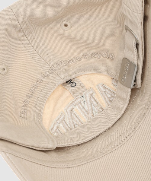 GANNI(ガニー)の「Washed Cotton Canvas Cap Emb(キャップ・レディース・その他・ONE SIZE)」の6枚目の写真