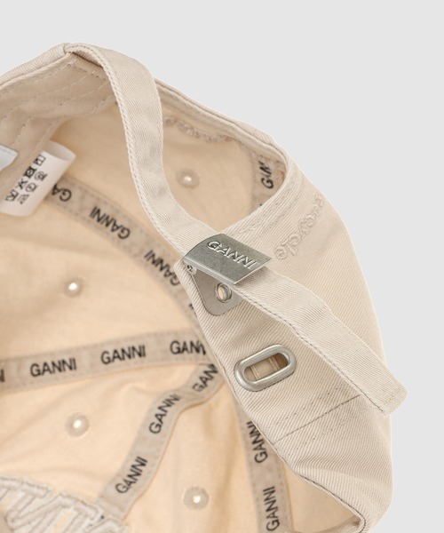 GANNI(ガニー)の「Washed Cotton Canvas Cap Emb(キャップ・レディース・その他・ONE SIZE)」の7枚目の写真