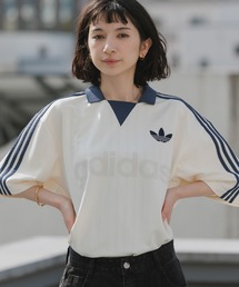 adidas（アディダス）の「adidas/アディダス COLLARED GOALIE 半袖トップス（Tシャツ/カットソー）」