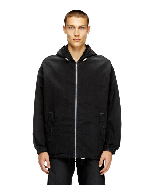 DIESEL(ディーゼル)の「メンズ ジョグ ブルゾン D-WYNNY JOGG(ブルゾン・メンズ・ブラック・SMALL/MEDIUM/X-LARGE/X-SMALL/XX-LARGE/LARGE)」の8枚目の写真