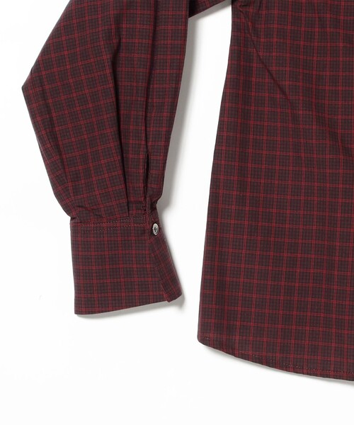 Ray BEAMS(レイビームス)の「チェック フリル ブレード シャツ(シャツ/ブラウス・レディース・ブラック/ワイン・ONE SIZE)」の16枚目の写真