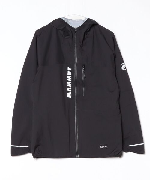 Mammut(マムート)の「エナジー トレイルラン ハードシェル フーデッド ジャケット アジアンフィット / Aenergy TR HS Hooded Jacket AF Men(ブルゾン・メンズ・ブラック・X-LARGE/LARGE/MEDIUM)」の6枚目の写真