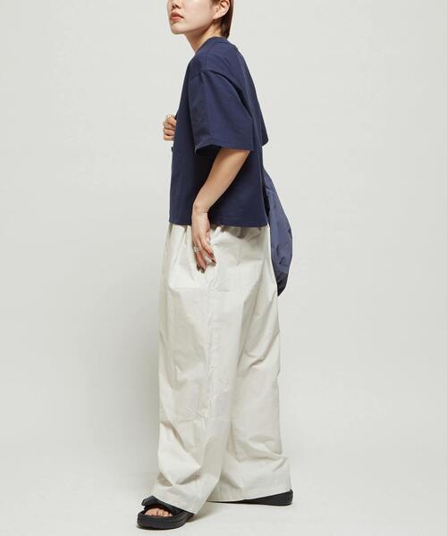 CONVERSE TOKYO（コンバーストウキョウ）の「GATHERED WIDE BALLOON PANTS（その他パンツ・レディース・ネイビー/アイボリー/チャコールグレー/ピンク/ベージュ・FREE）」の22枚目の写真