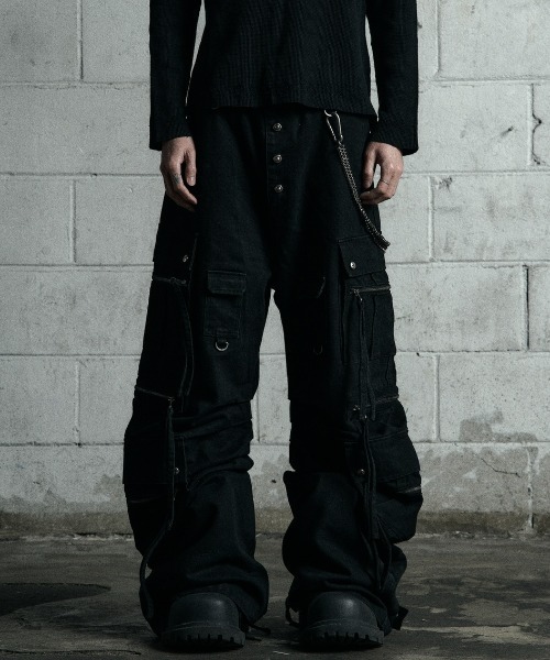 Rosen Kreuz】CURVE FIT LONG CARGO PANTS / 【ローゼンクロイツ