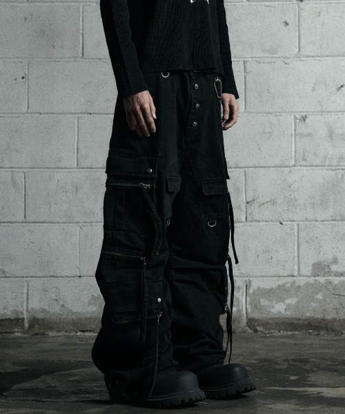 Rosen Kreuz】CURVE FIT LONG CARGO PANTS / 【ローゼンクロイツ