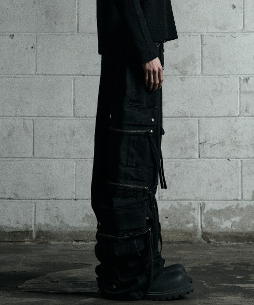 【Rosen Kreuz】CURVE FIT LONG CARGO PANTS Rosen Kreuz】CURVE FIT LONG CARGO PANTS / 【ローゼンクロイツ