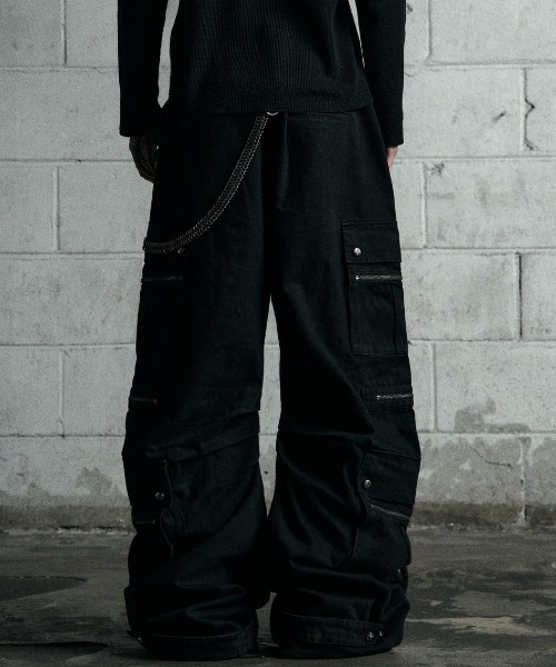 Rosen Kreuz】CURVE FIT LONG CARGO PANTS / 【ローゼンクロイツ
