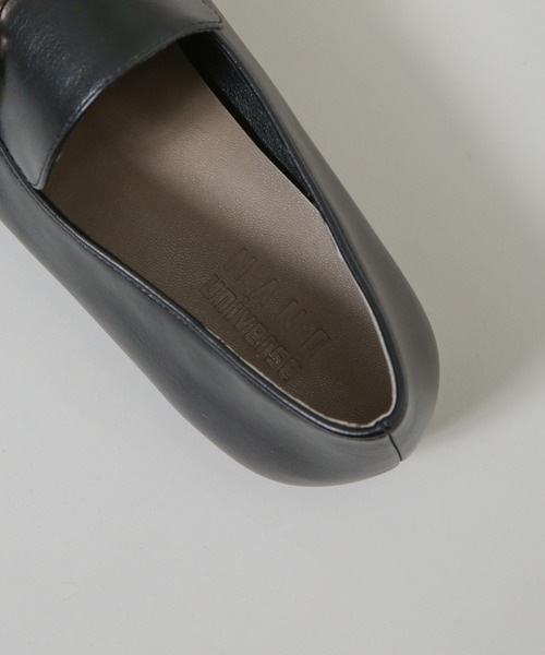 NANO universe（ナノユニバース）の「スクエアトゥバックル付きローファー（ローファー・レディース・ブラック/ダークブラウン・36/37/38）」の9枚目の写真