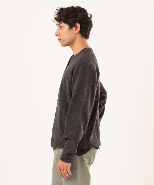 Levi's（リーバイス）の「Levi's/リーバイス バレンシアカーディガン グレー（カーディガン/ボレロ・メンズ・ブラック・S/M/L/XL）」の2枚目の写真