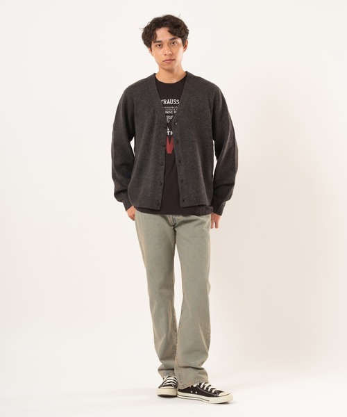 Levi's（リーバイス）の「Levi's/リーバイス バレンシアカーディガン グレー（カーディガン/ボレロ・メンズ・ブラック・S/M/L/XL）」の4枚目の写真