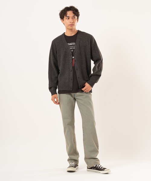 Levi's（リーバイス）の「Levi's/リーバイス バレンシアカーディガン グレー（カーディガン/ボレロ・メンズ・ブラック・S/M/L/XL）」の5枚目の写真