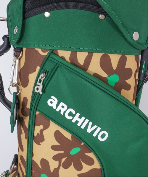 archivio（アルチビオ）の「<LADIES>スタンド式ヒョウ柄キャディバッグ（ゴルフグッズ・レディース・ベージュ・FREE）」の11枚目の写真