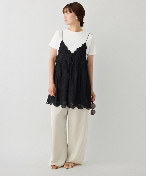 IENA（イエナ）の「《追加》アンティークチュールバテンキャミ