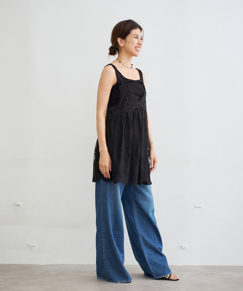 追加》アンティークチュールバテンキャミ（シャツ/ブラウス）｜IENA