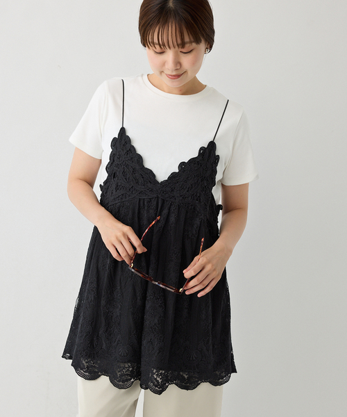 追加》アンティークチュールバテンキャミ（シャツ/ブラウス）｜IENA
