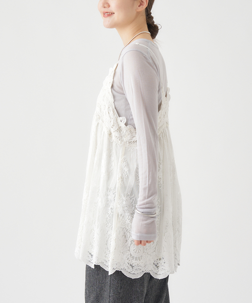 追加》アンティークチュールバテンキャミ（シャツ/ブラウス）｜IENA