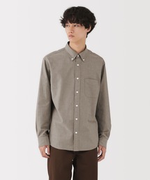 セール】〔MUJI Labo〕紳士 ウール混レギュラーカラーシャツ（シャツ