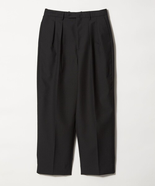 Steven Alan＞ ウール オックスフォード イン ツープリーツ ドレス