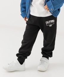 chil2 | 綿100% 裏毛ロゴスウェットパンツ(スウェットパンツ)