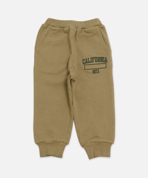 chil2（チルツー）の「綿100% 裏毛ロゴスウェットパンツ（スウェットパンツ・キッズ・グレー/ブラック/ベージュ/ネイビー・90cm/110cm/100cm/120cm/150cm/130cm/140cm）」の5枚目の写真