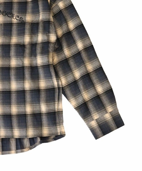 STAMPD（スタンプド）の「【STAMPD】CHERUB PLAID BUTTONDOWN / スレートプレイド [SLA-（Tシャツ/カットソー・メンズ・ブラウン系その他・M）」の6枚目の写真