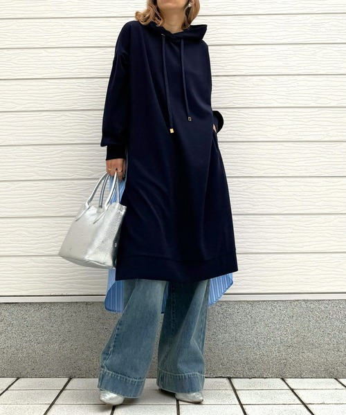 Q(キュー)の「牛革ドット2wayトート(トートバッグ・レディース・ブラック/シルバー・ONE SIZE)」の14枚目の写真