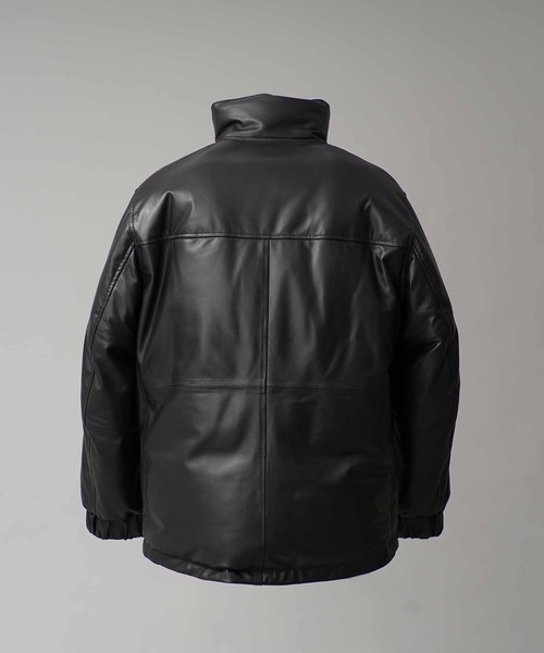 UNISEX》Sheep Leather Down Jacket/シープレザーダウンジャケット