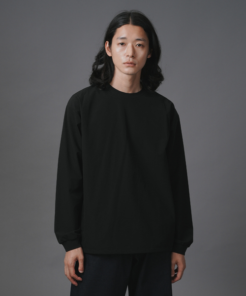 [HYKE] 12186 - クルーネックプルオーバーTシャツ HYKE] 12186 - クルーネックプルオーバーTシャツ