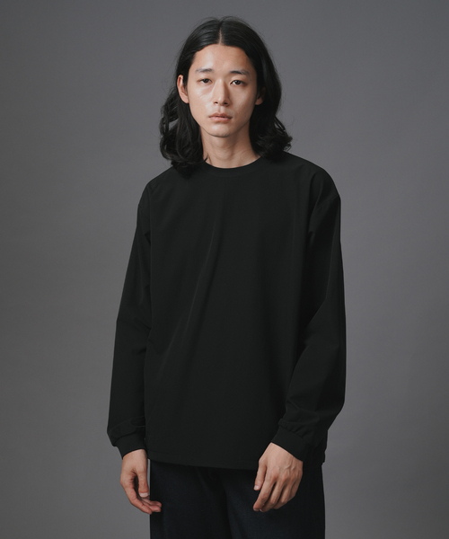 B.C STOCK（ベーセーストック）の「〈Breeze Func〉クルーネックプルオーバー（Tシャツ/カットソー・メンズ・ブラック/チャコールグレー/ネイビー・MEDIUM/LARGE）」の21枚目の写真