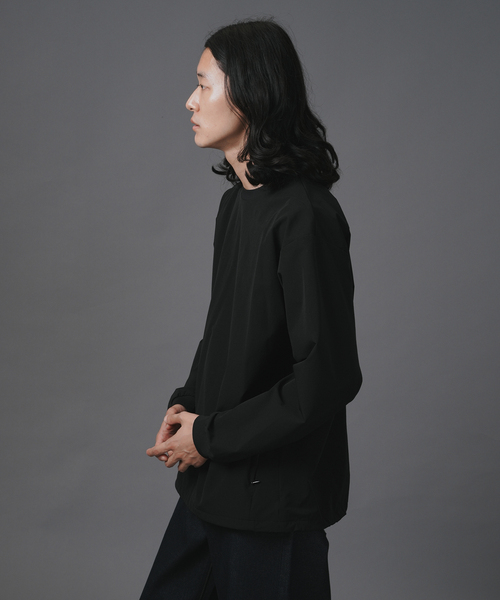 B.C STOCK（ベーセーストック）の「〈Breeze Func〉クルーネックプルオーバー（Tシャツ/カットソー・メンズ・ブラック/チャコールグレー/ネイビー・MEDIUM/LARGE）」の22枚目の写真