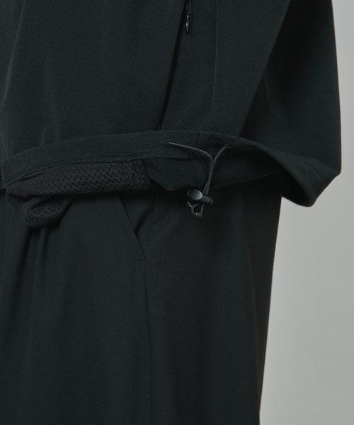 B.C STOCK（ベーセーストック）の「〈Breeze Func〉クルーネックプルオーバー（Tシャツ/カットソー・メンズ・ブラック/チャコールグレー/ネイビー・MEDIUM/LARGE）」の5枚目の写真