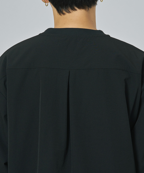 B.C STOCK（ベーセーストック）の「〈Breeze Func〉クルーネックプルオーバー（Tシャツ/カットソー・メンズ・ブラック/チャコールグレー/ネイビー・MEDIUM/LARGE）」の8枚目の写真