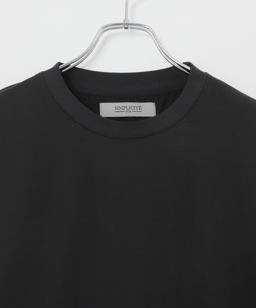 B.C STOCK（ベーセーストック）の「〈Breeze Func〉クルーネックプルオーバー（Tシャツ/カットソー・メンズ・ブラック/チャコールグレー/ネイビー・MEDIUM/LARGE）」の9枚目の写真
