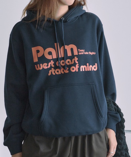 セール】Front Design Logo Hoodie / フロントデザイン ロゴフーディー