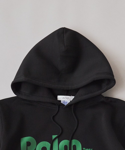 AO2(アオズ)の「Front Design Logo Hoodie / フロントデザイン ロゴフーディー(パーカー・レディース・ブラック/ネイビー/グレー・FREE)」の8枚目の写真