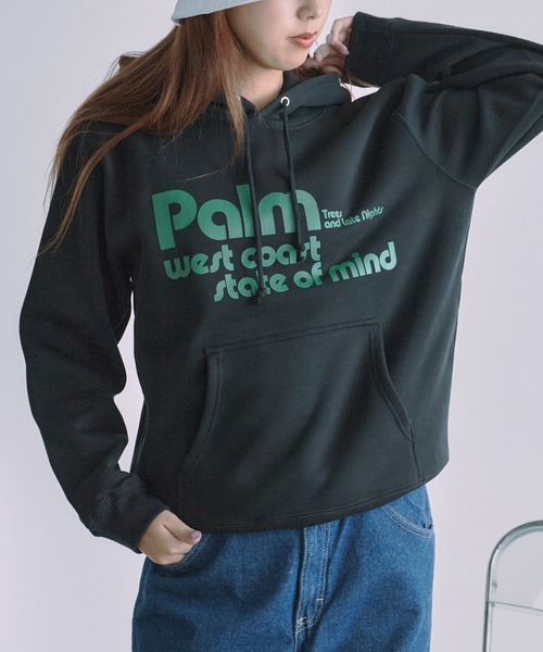 AO2(アオズ)の「Front Design Logo Hoodie / フロントデザイン ロゴフーディー(パーカー・レディース・ブラック/ネイビー/グレー・FREE)」の22枚目の写真