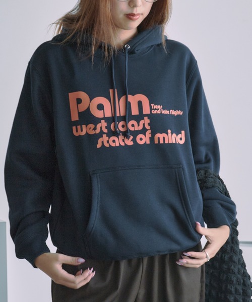 AO2(アオズ)の「Front Design Logo Hoodie / フロントデザイン ロゴフーディー(パーカー・レディース・ブラック/ネイビー/グレー・FREE)」の11枚目の写真