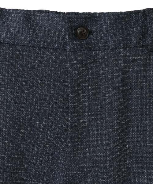 MEN'S MELROSE（メンズメルローズ）の「プリントテックジャージ コンフォートパンツ(セットアップ可)（スラックス・メンズ・ネイビー/グレー・3/5/4/2）」の18枚目の写真