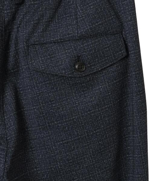 MEN'S MELROSE（メンズメルローズ）の「プリントテックジャージ コンフォートパンツ(セットアップ可)（スラックス・メンズ・ネイビー/グレー・3/5/4/2）」の20枚目の写真