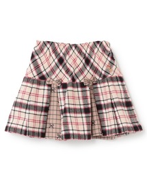 KP（ケーピー）の「チェック×チェック プリーツスカパン（スカート）」