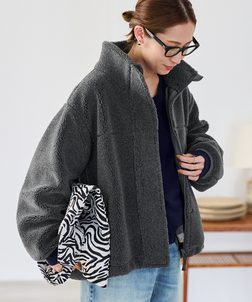 framework ボアブルゾン FRAMeWORK（フレームワーク）の「ボアブルゾン◇（ブルゾン）」 - WEAR