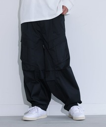 MDR（エムディアール）の「『立体カーブ切替 ワイドカーゴパンツ』（カーゴパンツ）」