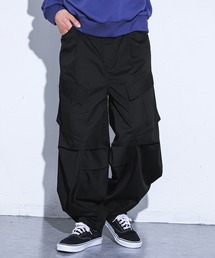 MDR（エムディアール）の「『立体カーブ切替 ワイドカーゴパンツ』（カーゴパンツ）」