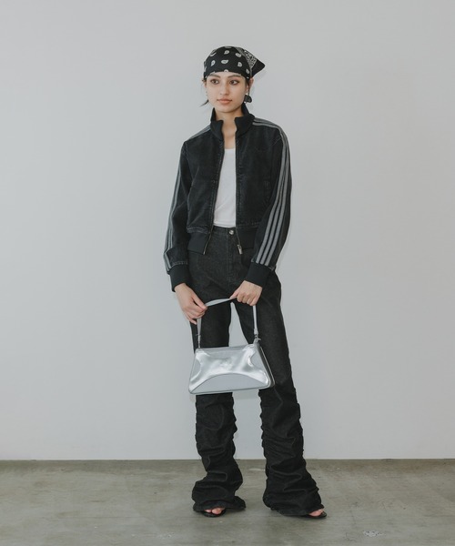 よっくんadidas デニムジャケット よっくんadidas デニムジャケット ZOZOTOWN Yahoo!店 - デニム