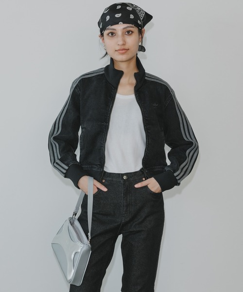 先着1点✨adidas トラックトップ デニム Japona L ジャケット adidas デニムジャケット gジャン CTTトラックトップ（ジャージ