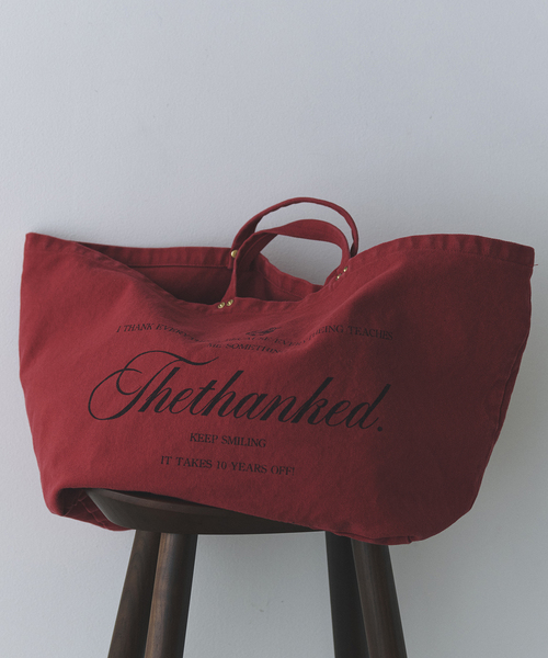 ドゥーズィエムクラス ブラウン トートバッグ プリントロゴ!! Logo bag small（トートバッグ）｜Deuxieme Classe