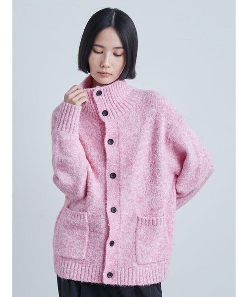 W/NYシャギーニットCD（カーディガン/ボレロ）｜MIESROHE（ミースロエ